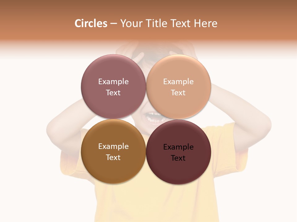 Young Pretty Person PowerPoint Template