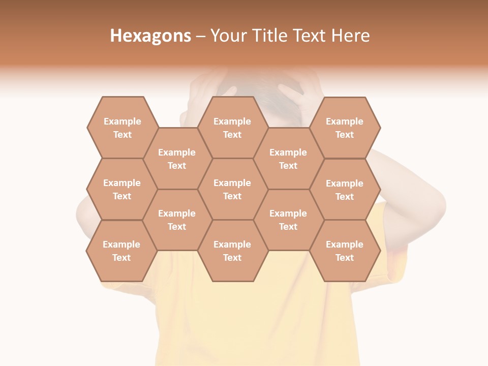 Young Pretty Person PowerPoint Template