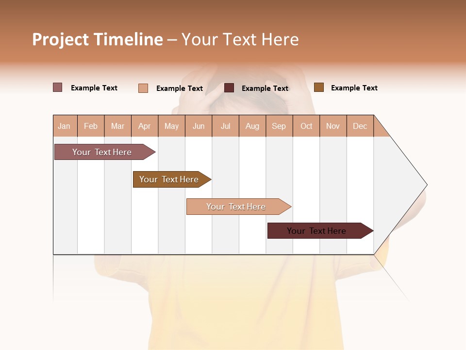 Young Pretty Person PowerPoint Template