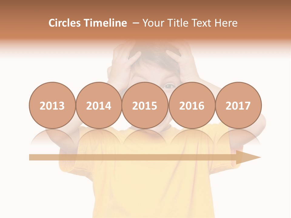 Young Pretty Person PowerPoint Template