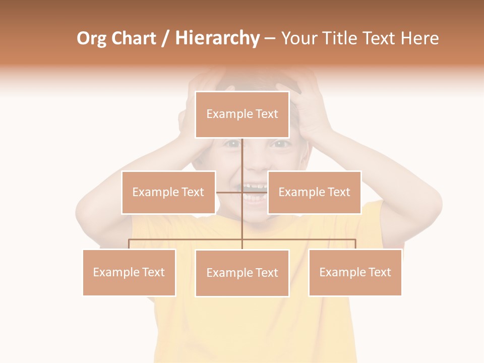 Young Pretty Person PowerPoint Template