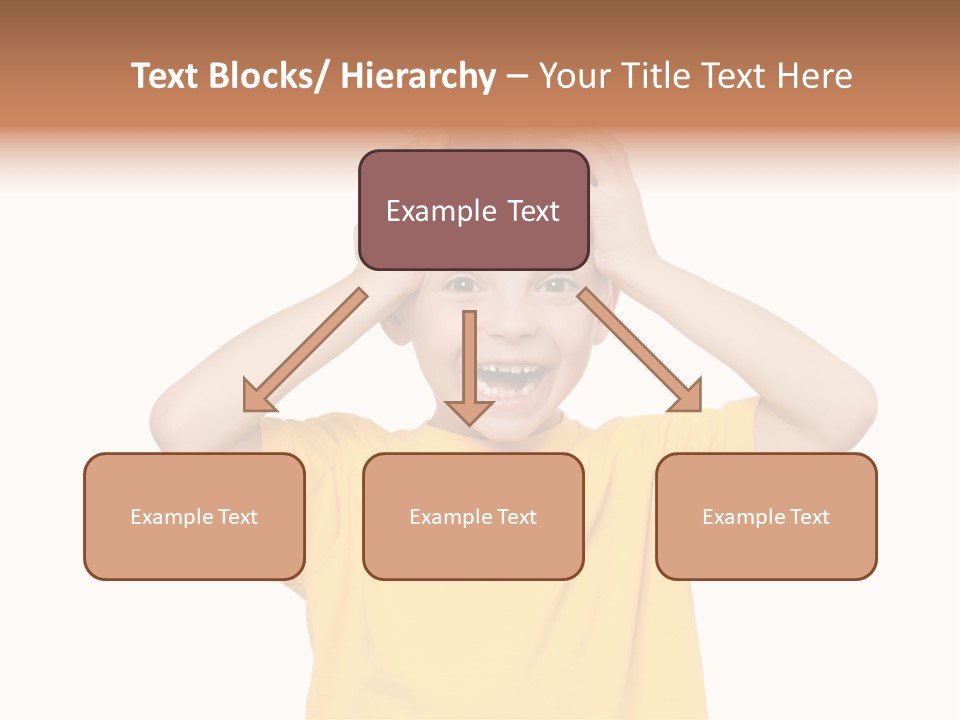 Young Pretty Person PowerPoint Template