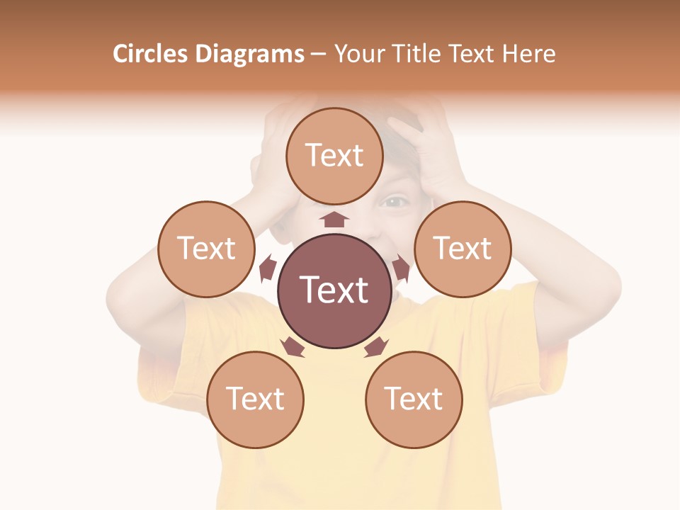 Young Pretty Person PowerPoint Template