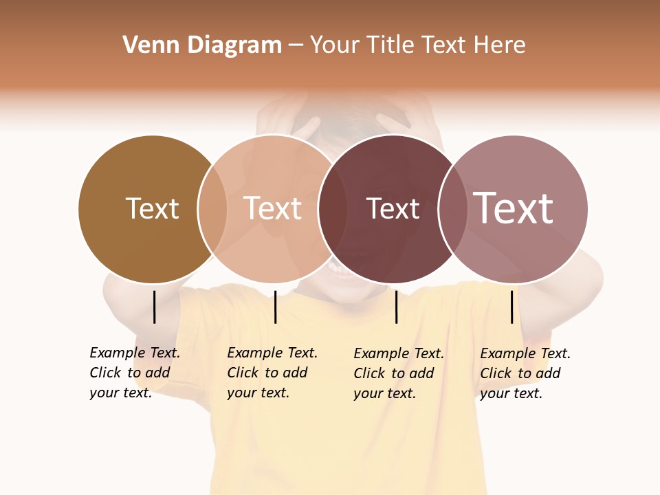 Young Pretty Person PowerPoint Template