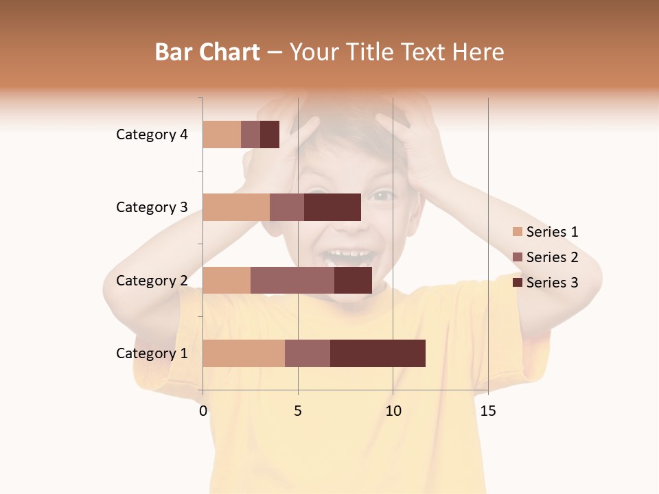 Young Pretty Person PowerPoint Template