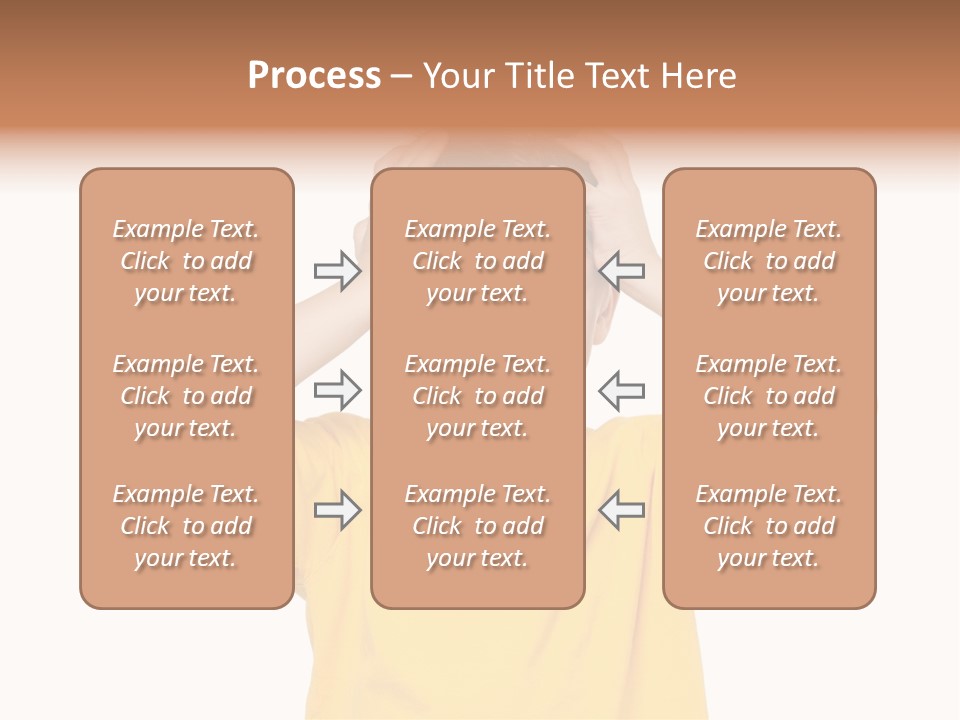 Young Pretty Person PowerPoint Template