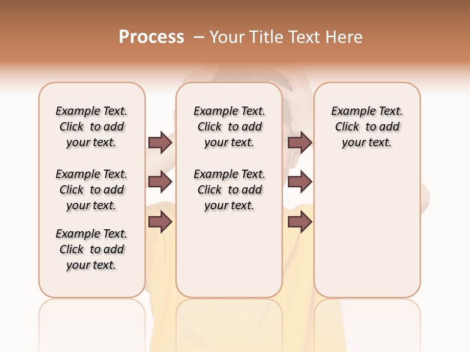 Young Pretty Person PowerPoint Template