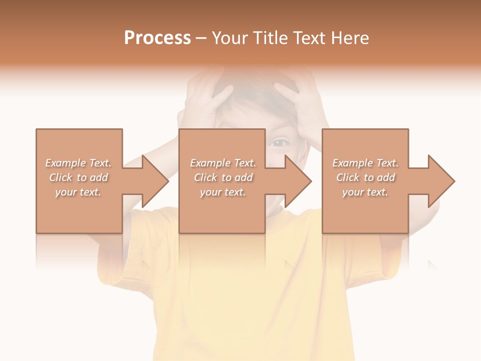 Young Pretty Person PowerPoint Template