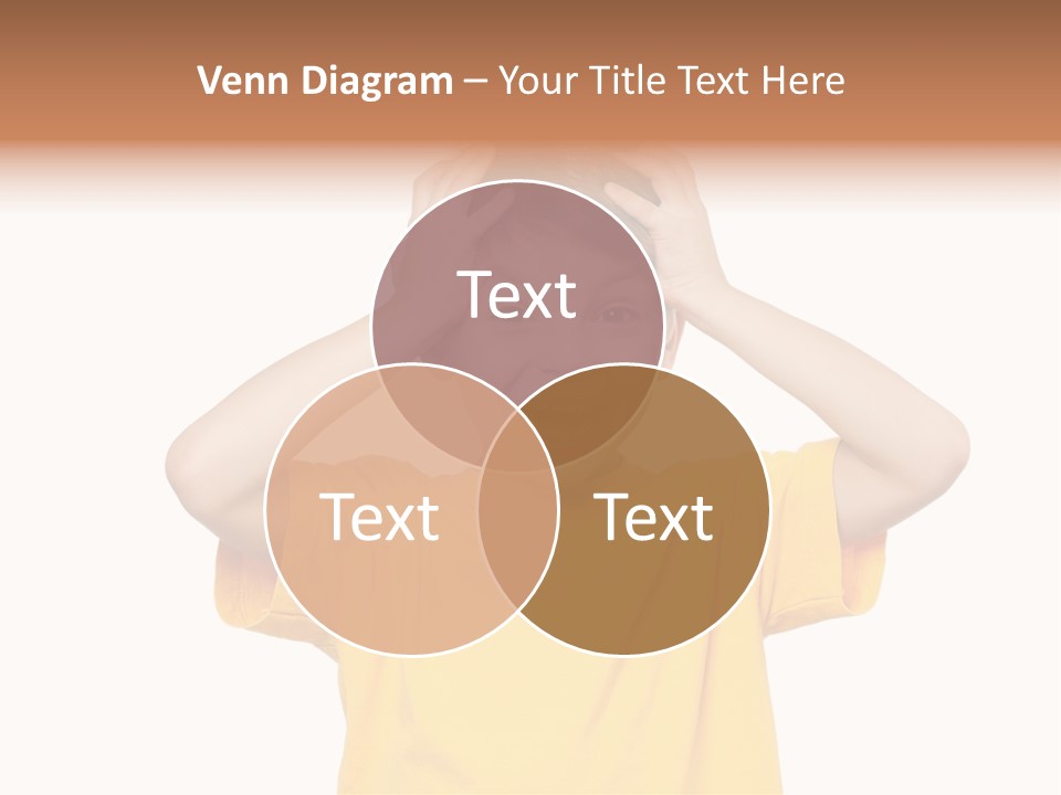 Young Pretty Person PowerPoint Template