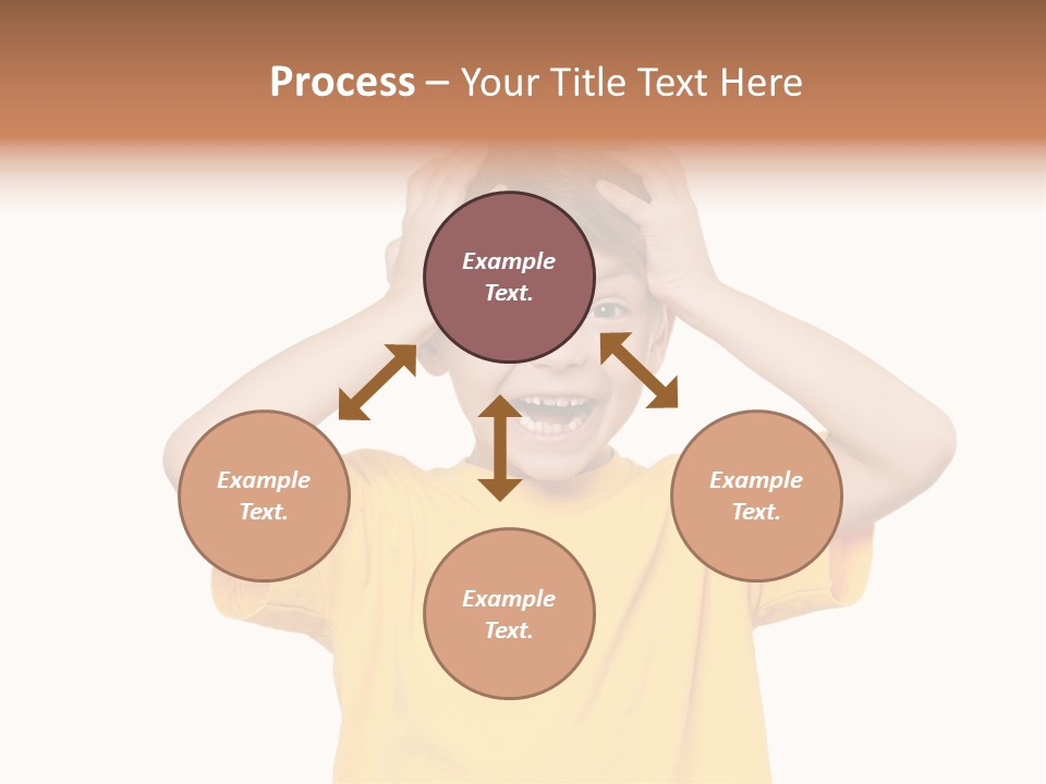 Young Pretty Person PowerPoint Template