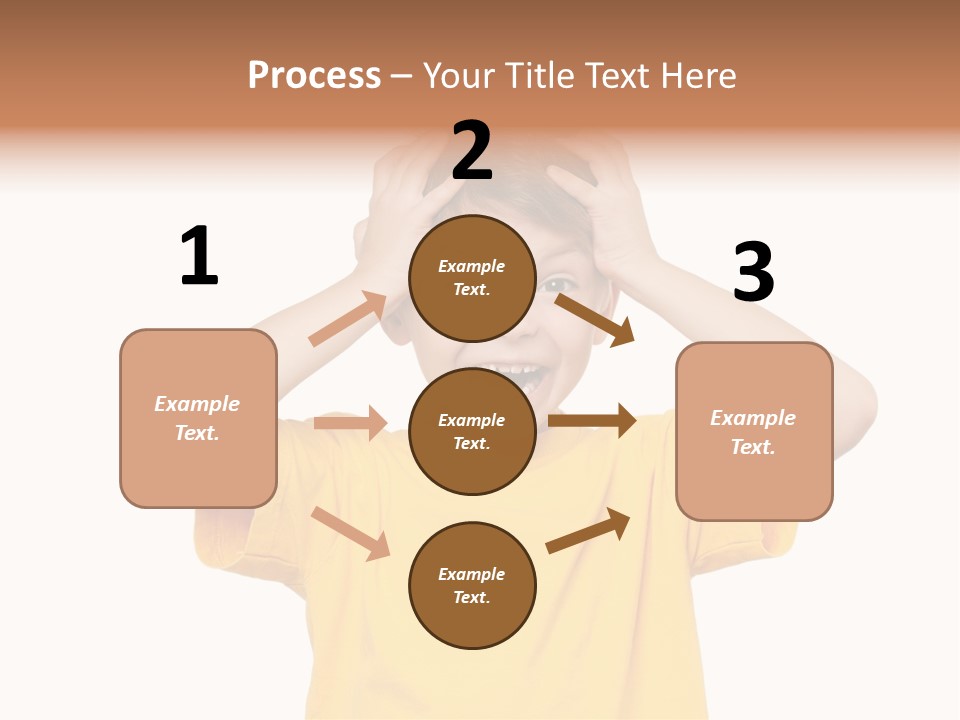 Young Pretty Person PowerPoint Template