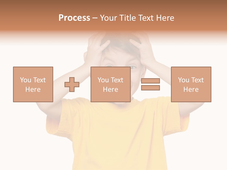 Young Pretty Person PowerPoint Template