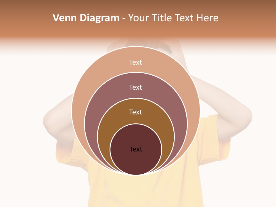 Young Pretty Person PowerPoint Template