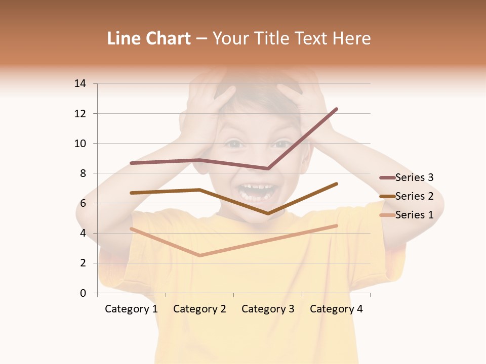 Young Pretty Person PowerPoint Template