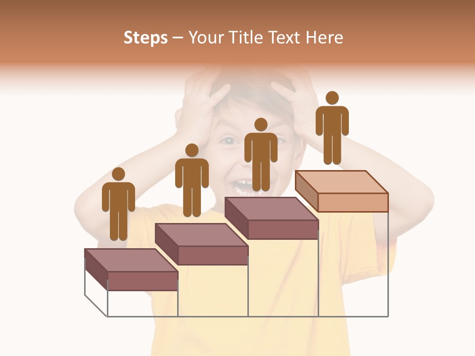 Young Pretty Person PowerPoint Template