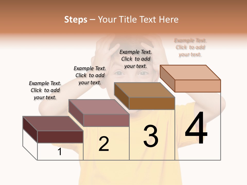 Young Pretty Person PowerPoint Template