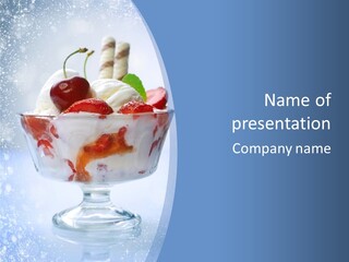 Berries Tasteful Design PowerPoint Template