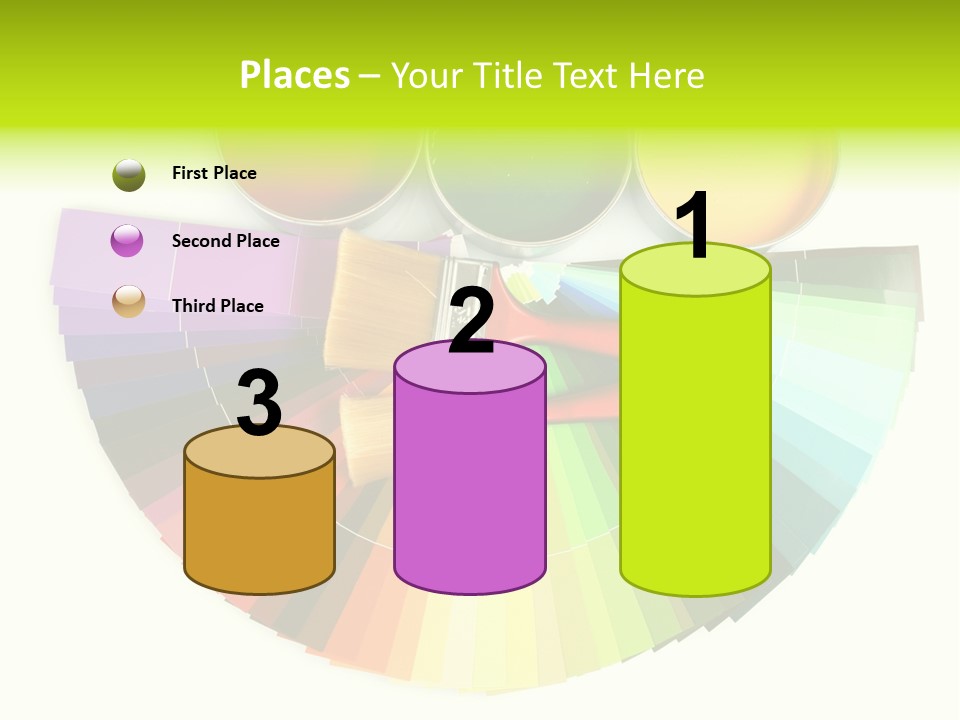 Paint Yellow Bright PowerPoint Template