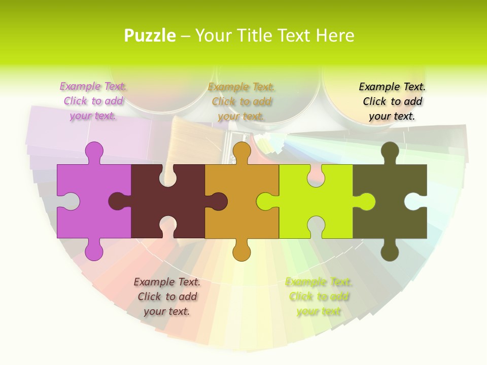 Paint Yellow Bright PowerPoint Template