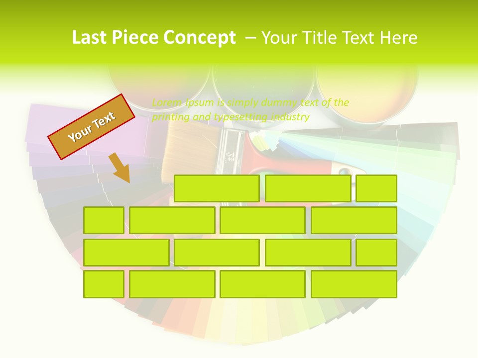 Paint Yellow Bright PowerPoint Template