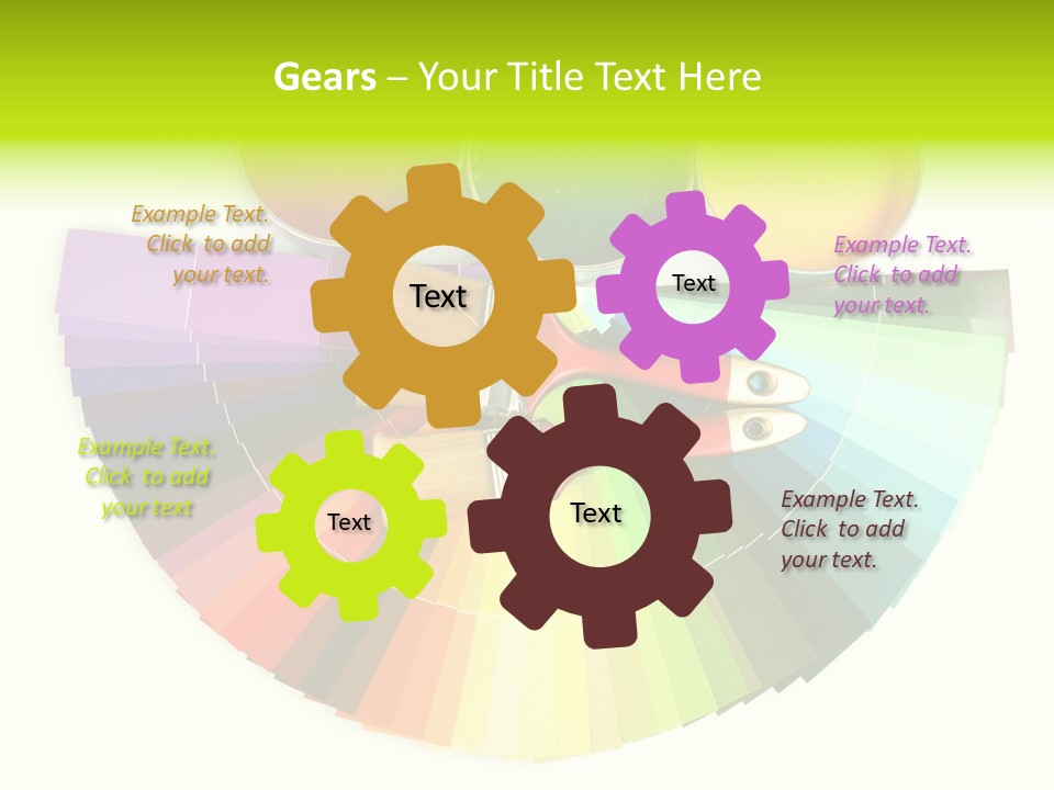 Paint Yellow Bright PowerPoint Template