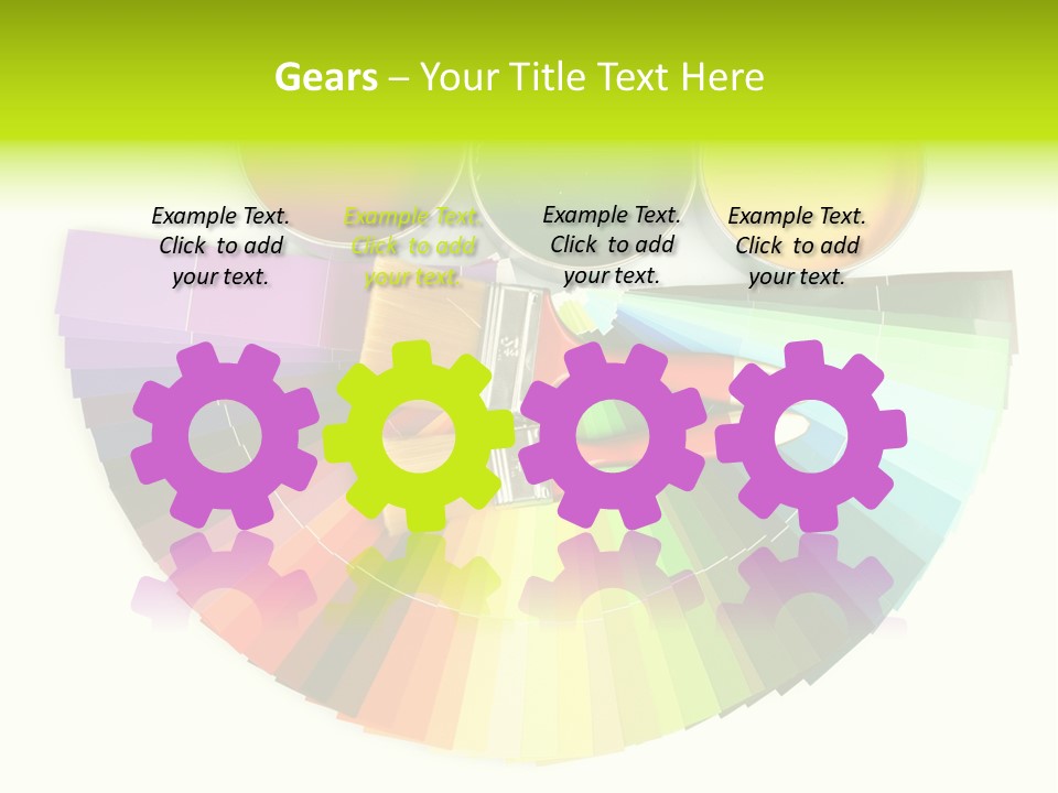 Paint Yellow Bright PowerPoint Template