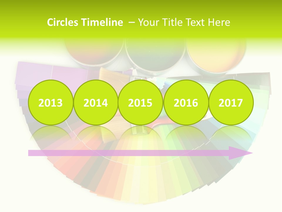 Paint Yellow Bright PowerPoint Template