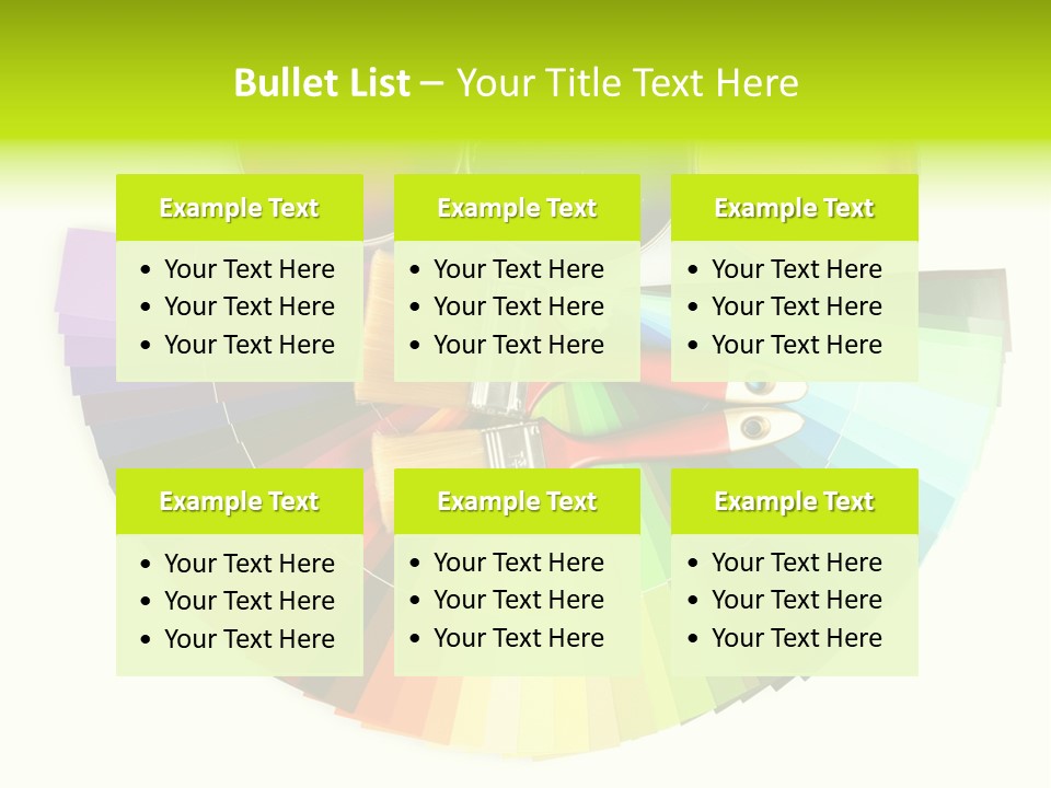 Paint Yellow Bright PowerPoint Template