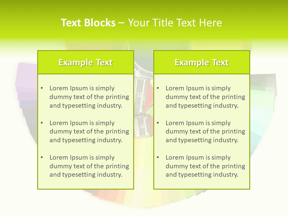 Paint Yellow Bright PowerPoint Template