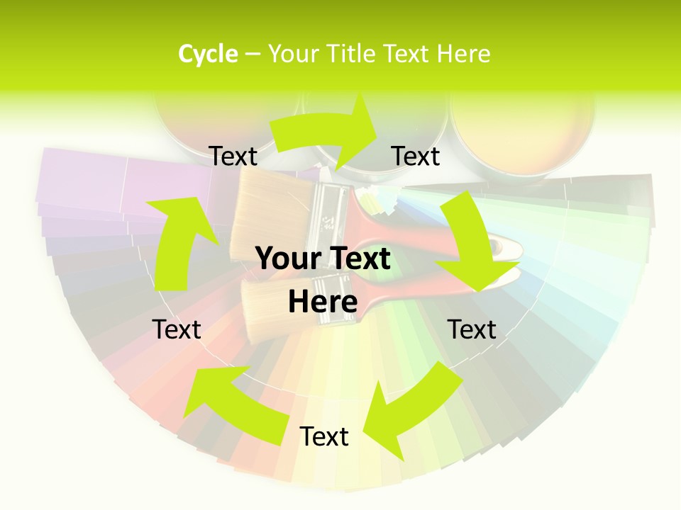 Paint Yellow Bright PowerPoint Template