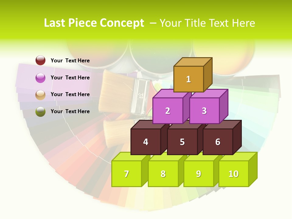 Paint Yellow Bright PowerPoint Template