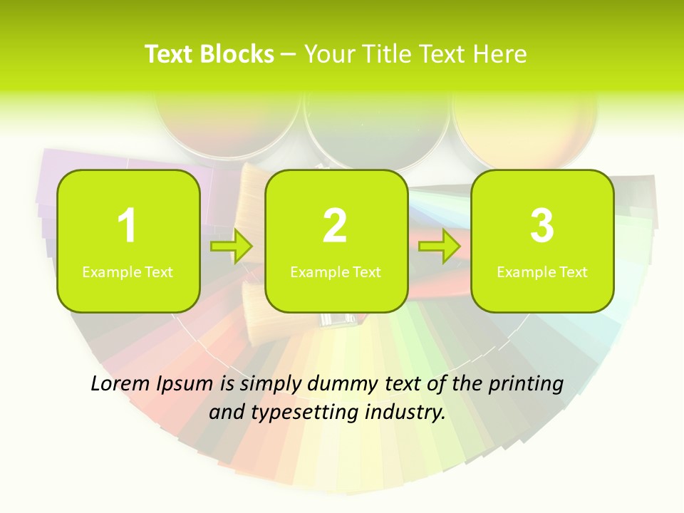 Paint Yellow Bright PowerPoint Template