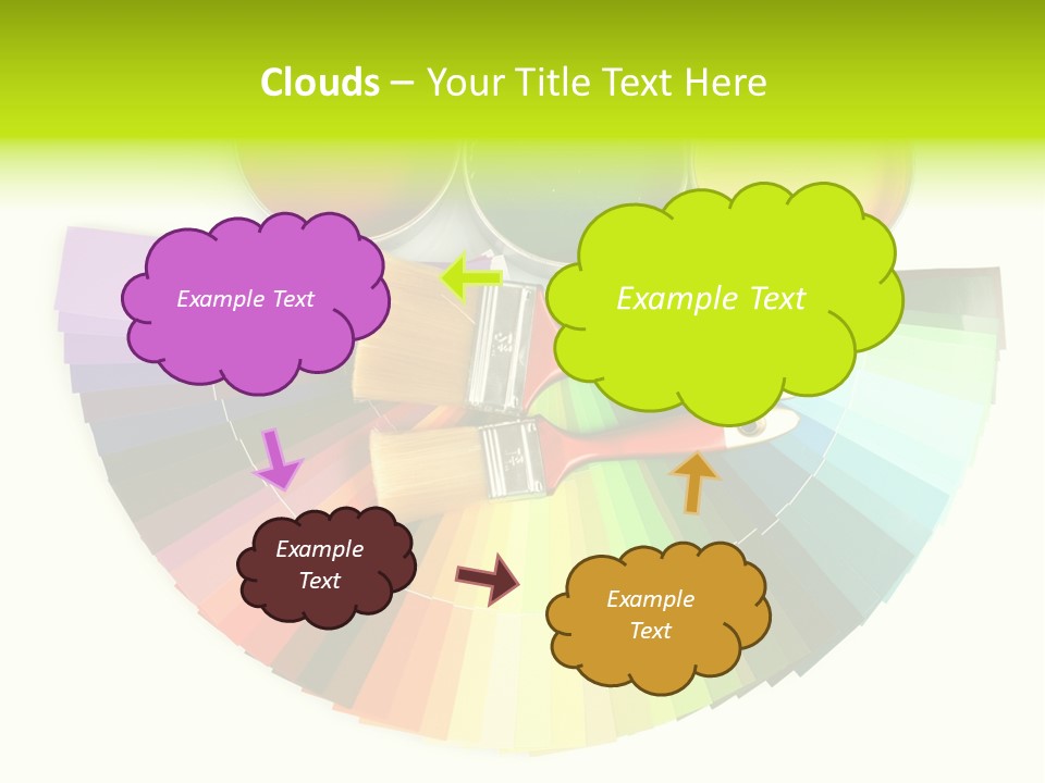 Paint Yellow Bright PowerPoint Template