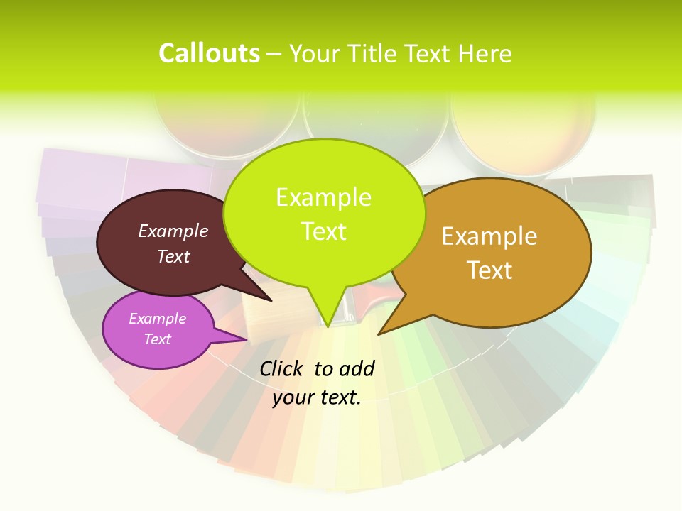 Paint Yellow Bright PowerPoint Template