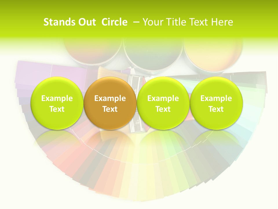 Paint Yellow Bright PowerPoint Template