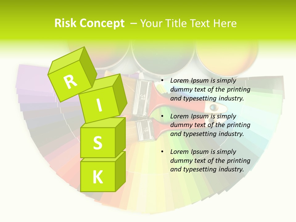 Paint Yellow Bright PowerPoint Template