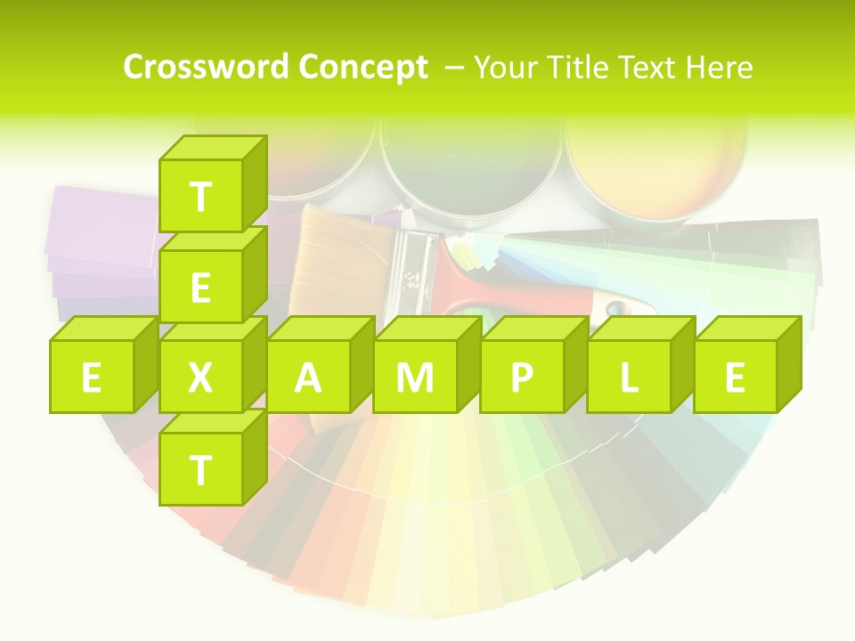 Paint Yellow Bright PowerPoint Template