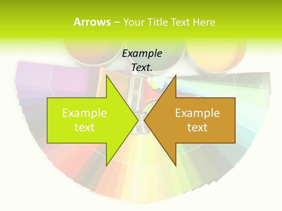 Paint Yellow Bright PowerPoint Template