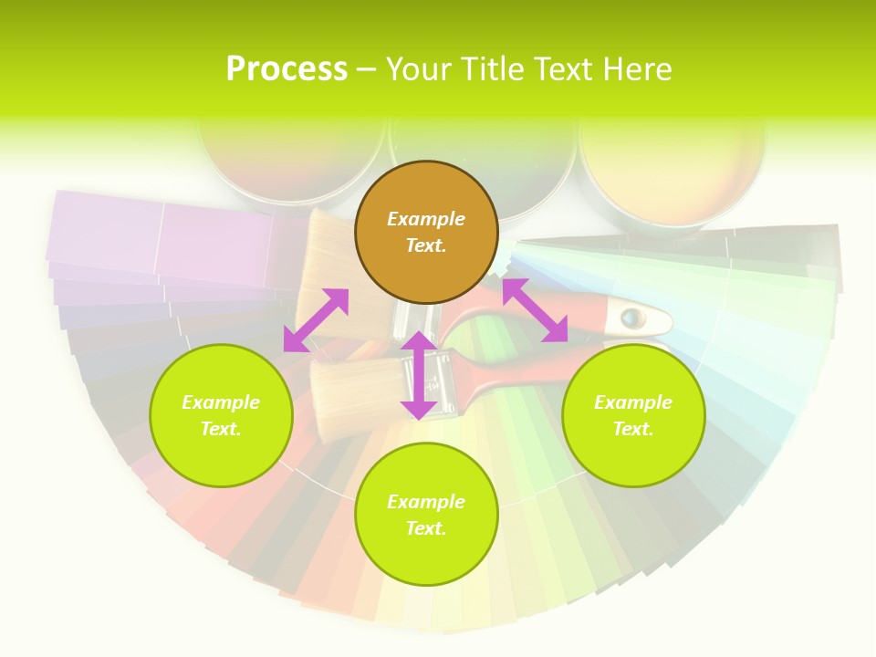 Paint Yellow Bright PowerPoint Template