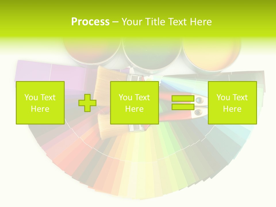 Paint Yellow Bright PowerPoint Template
