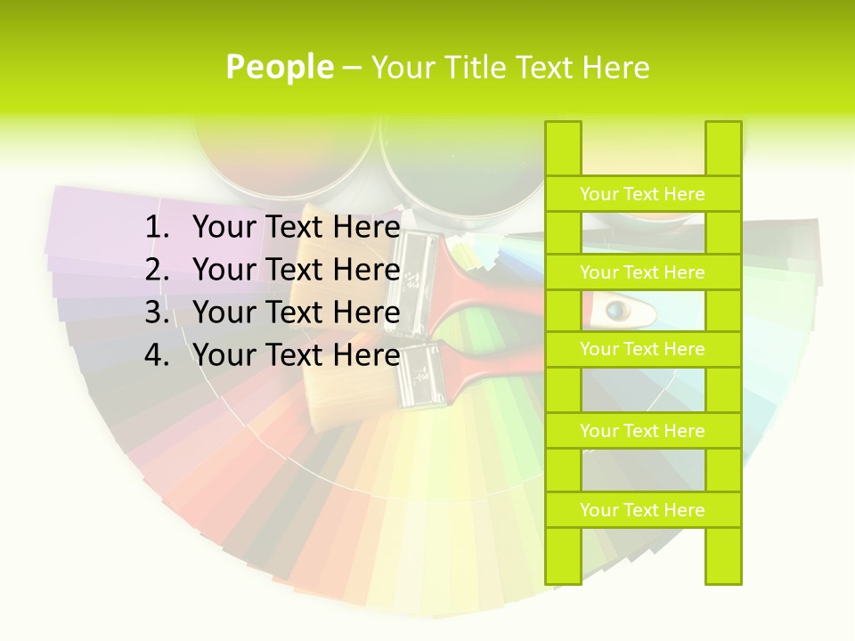 Paint Yellow Bright PowerPoint Template