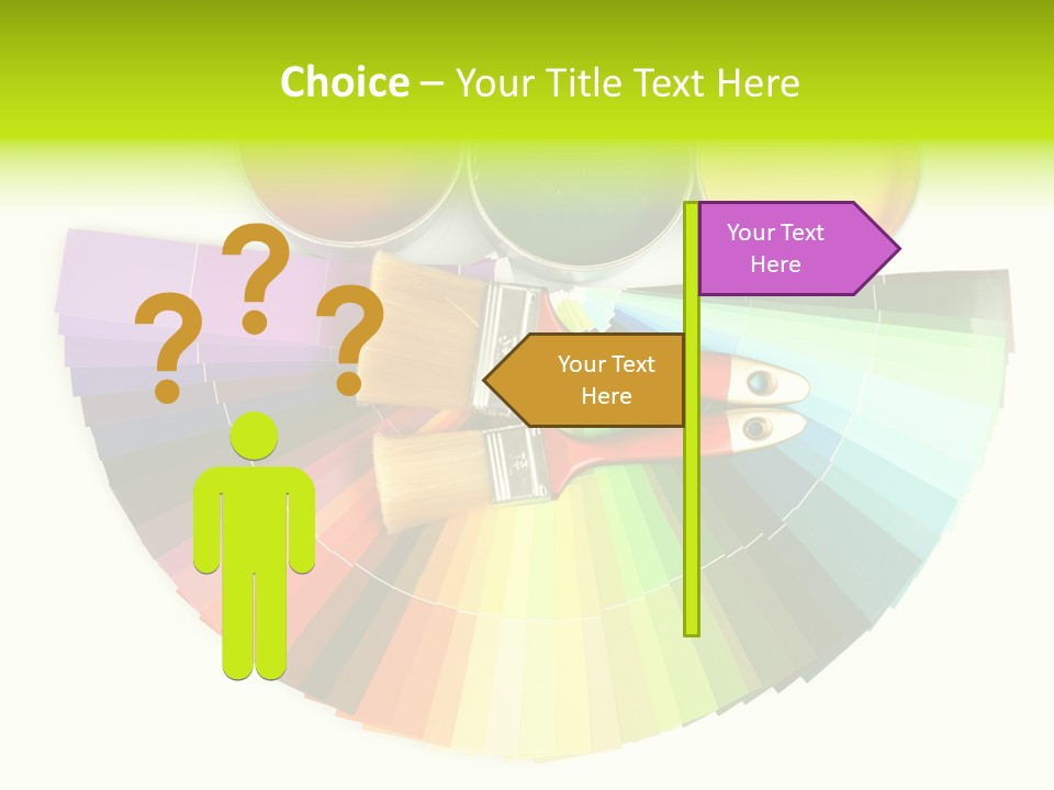 Paint Yellow Bright PowerPoint Template