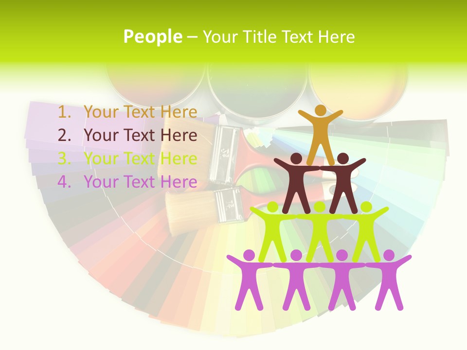 Paint Yellow Bright PowerPoint Template