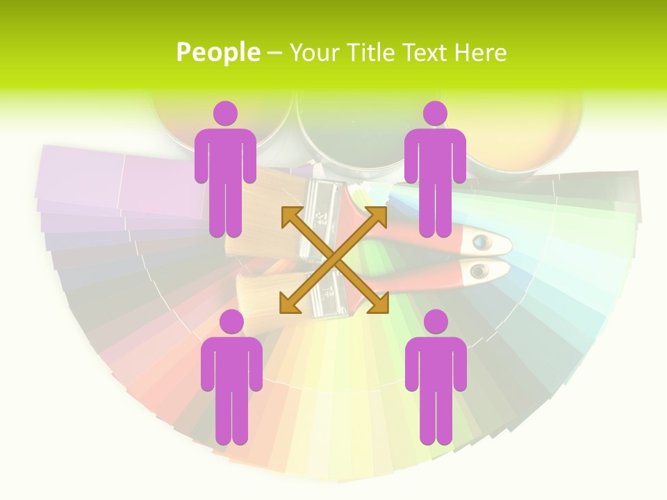 Paint Yellow Bright PowerPoint Template