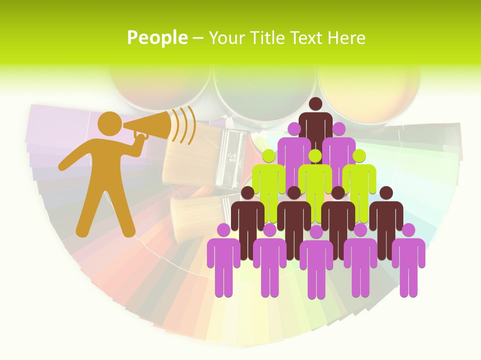 Paint Yellow Bright PowerPoint Template