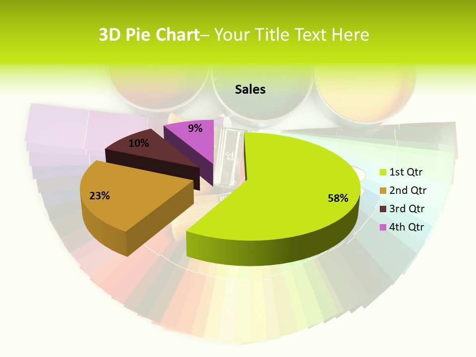 Paint Yellow Bright PowerPoint Template