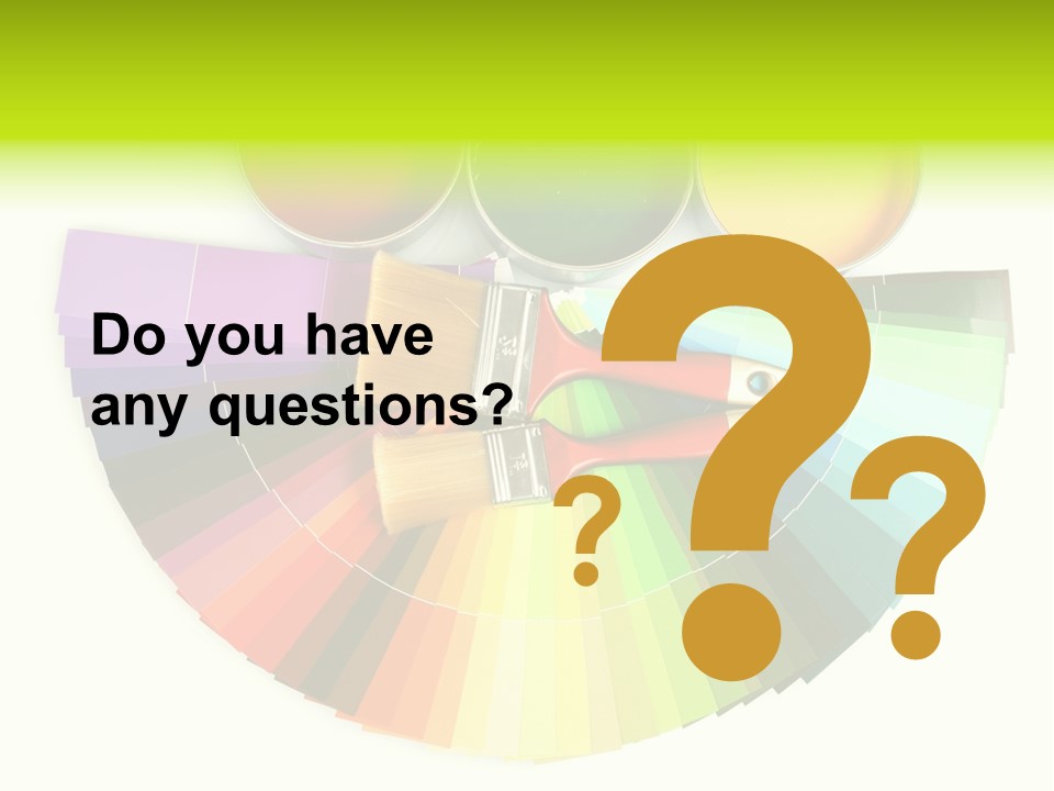 Paint Yellow Bright PowerPoint Template