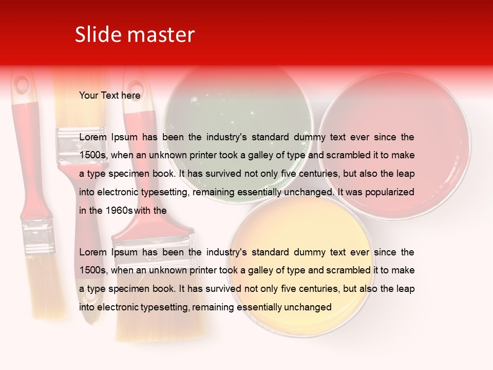 Decoration Bright Decor PowerPoint Template