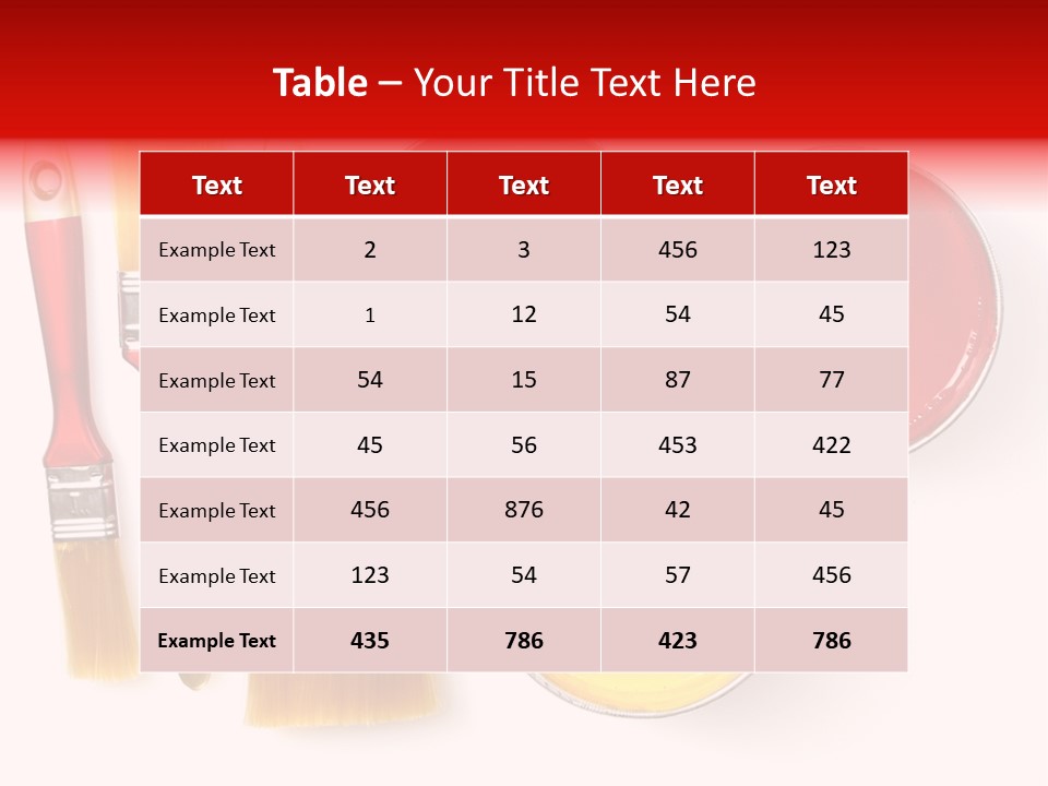 Decoration Bright Decor PowerPoint Template