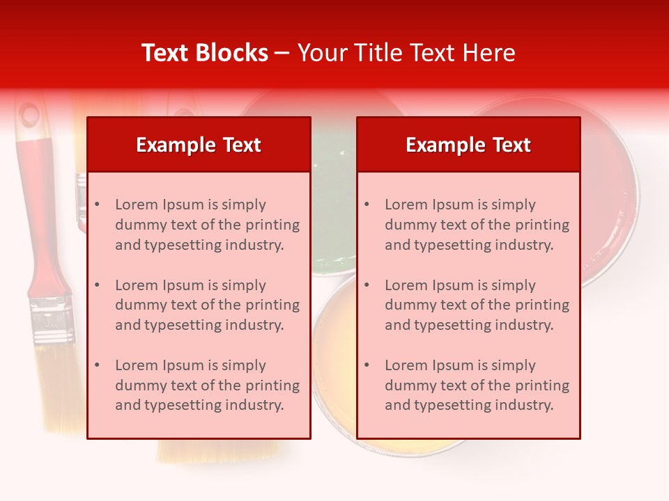 Decoration Bright Decor PowerPoint Template